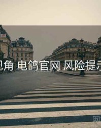 全链路视角 电鸽官网 风险提示 对照表