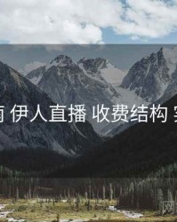 完整指南 伊人直播 收费结构 实践笔记