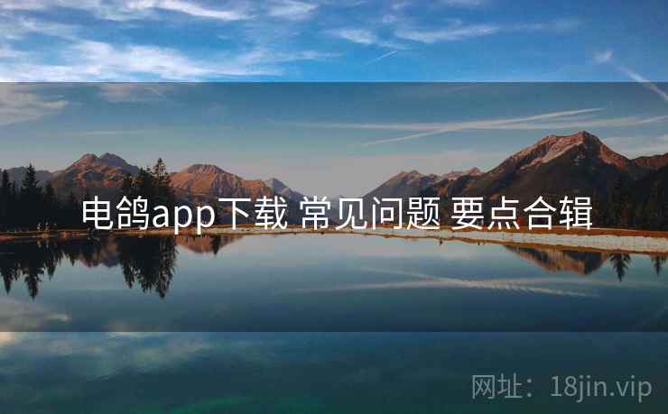 电鸽app下载 常见问题 要点合辑