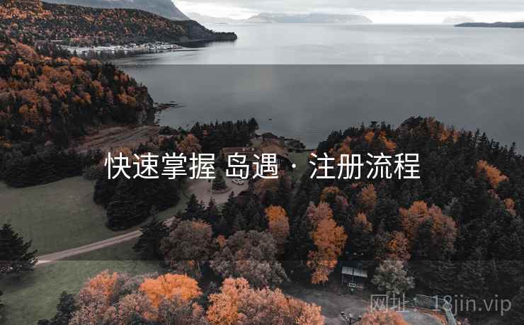 快速掌握 岛遇 · 注册流程