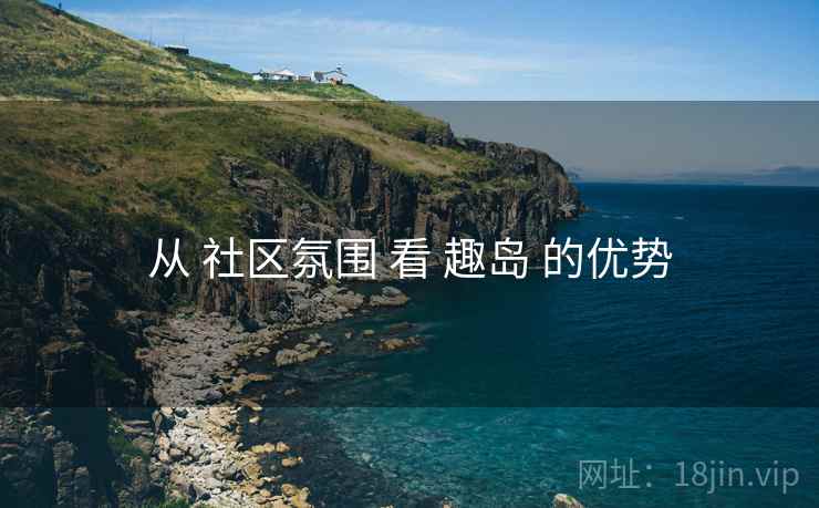 从 社区氛围 看 趣岛 的优势