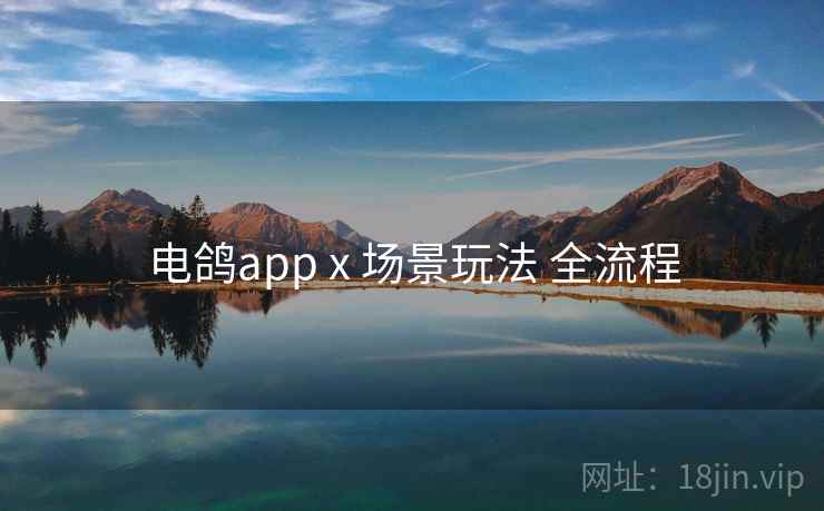 电鸽app x 场景玩法 全流程
